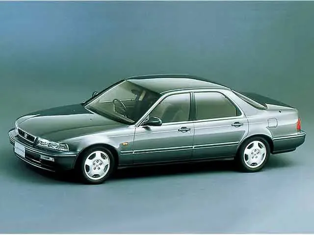 Honda Legend рестайлинг 1992, седан, 2 поколение (09.1992 - 01.1996)