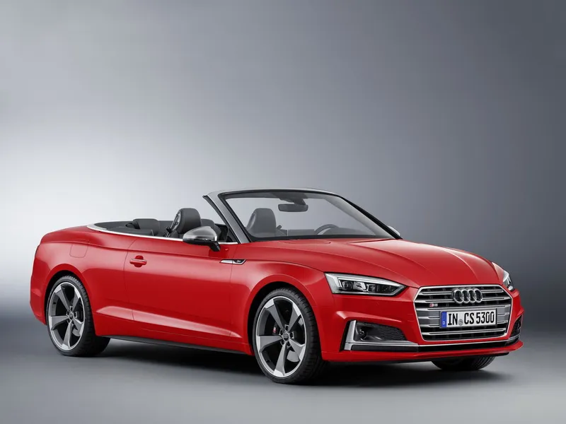 Audi S5 2016, открытый кузов, 2 поколение, B9 (07.2016 - 05.2019)