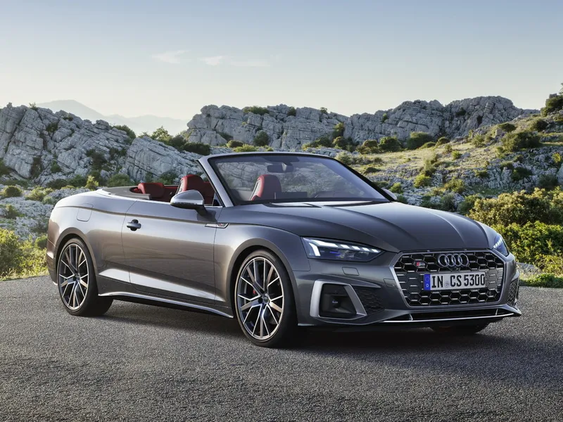 Audi S5 рестайлинг 2019, открытый кузов, 2 поколение, B9 (05.2019 - 07.2024)