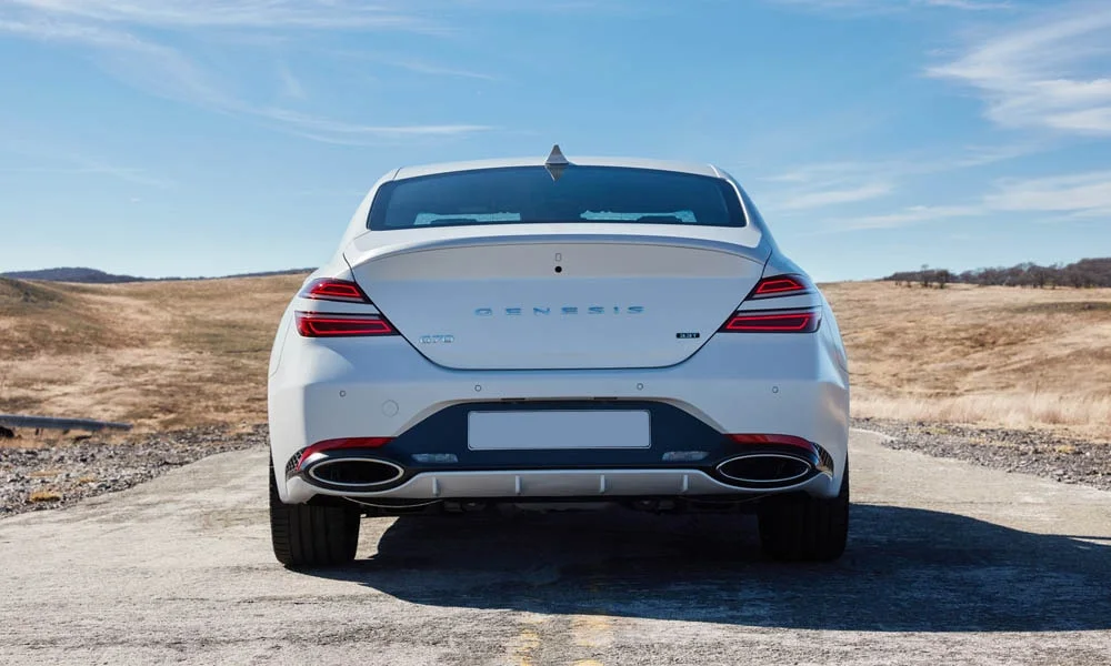 Genesis G70 — вид сзади, фото 2