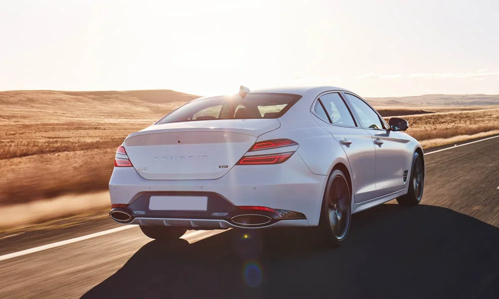 Genesis G70 — вид сзади, фото 3