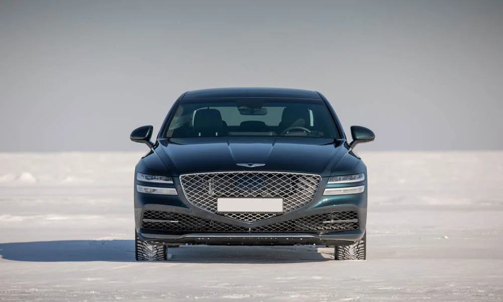 Genesis G80 — вид спереди, фото 3