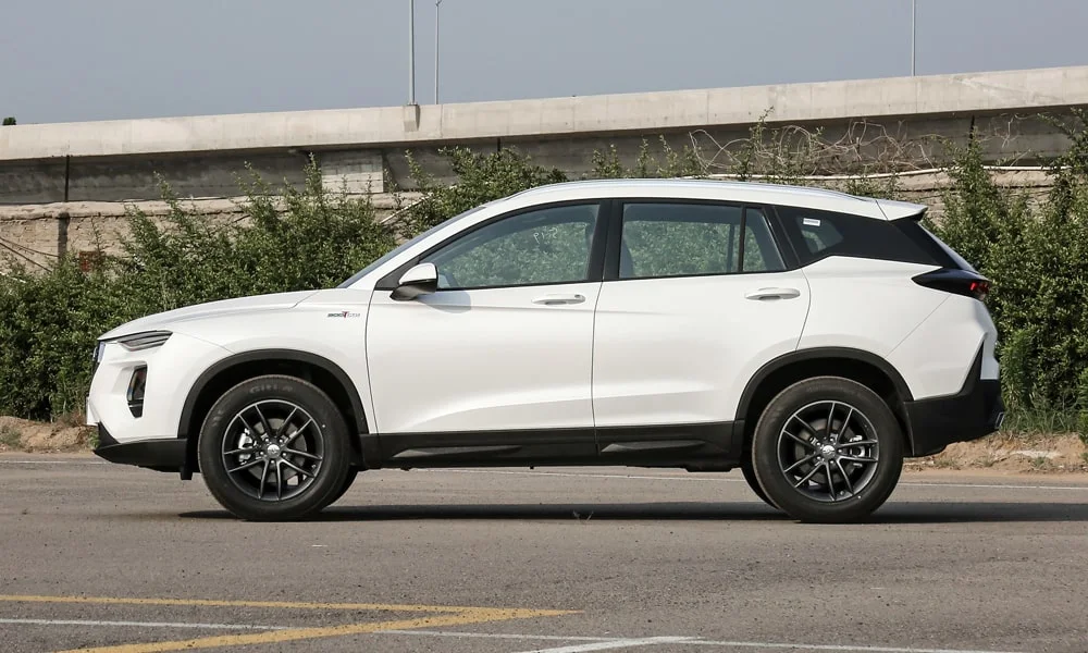 Haima 8S (2023) — вид сбоку