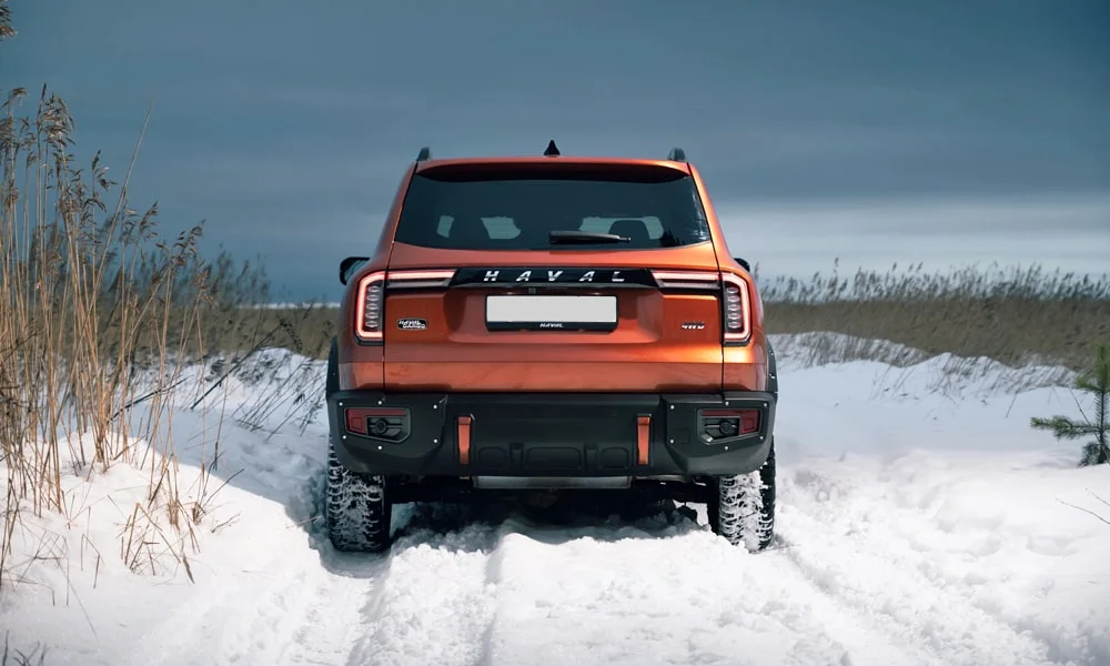 Haval Dargo X (2023) — вид сзади, фото 3