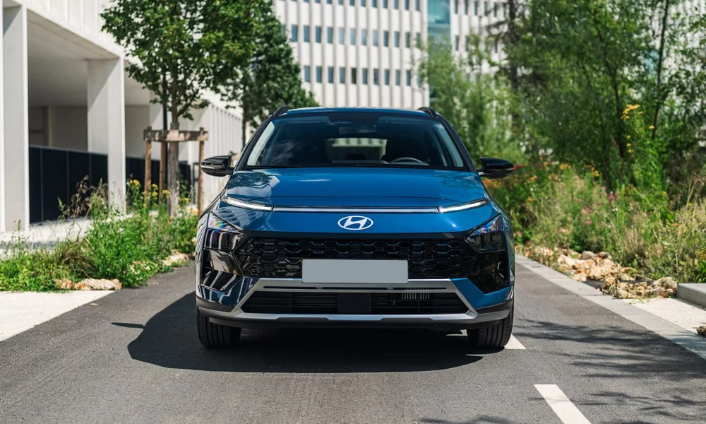 Hyundai Bayon (2024) — вид спереди, фото 3