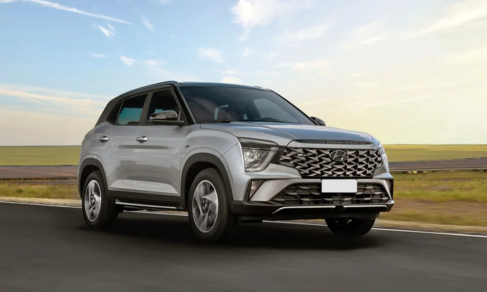 Фото Hyundai Creta N Line (2024) — вид спереди, фото 4. Оптика, решётка и бампер — первое впечатление о модели Hyundai Creta N Line (2024) — вид спереди, фото 4