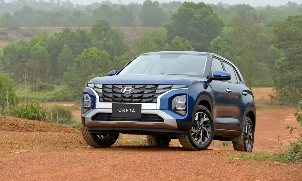Hyundai Creta (2024) — вид спереди, фото 3