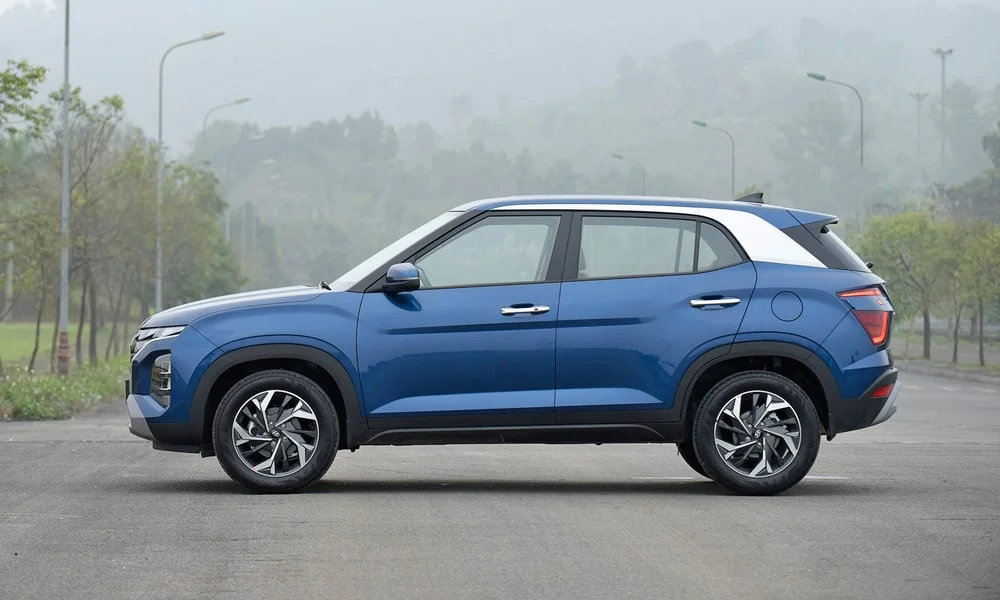Hyundai Creta (2024) — вид сбоку