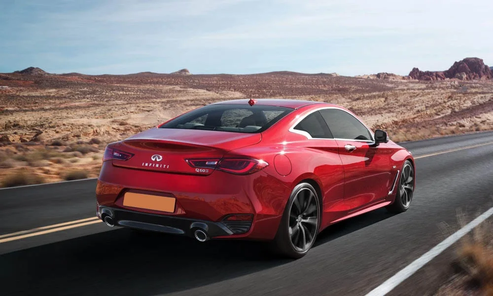Infiniti Q60 — вид сзади, фото 2