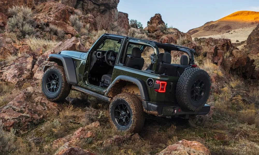 Jeep Wrangler 2-дверный
