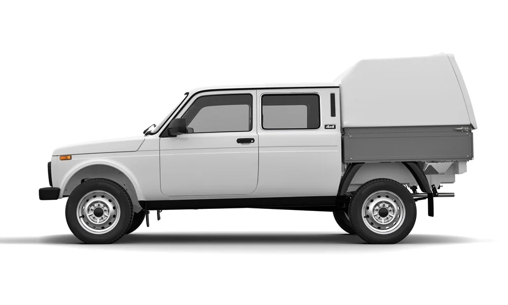 LADA Niva Legend Бортовая — вид сбоку