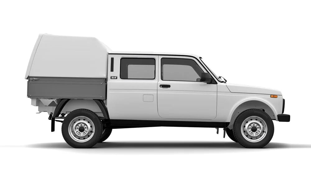 LADA Niva Legend Бортовая — вид сбоку, фото 2