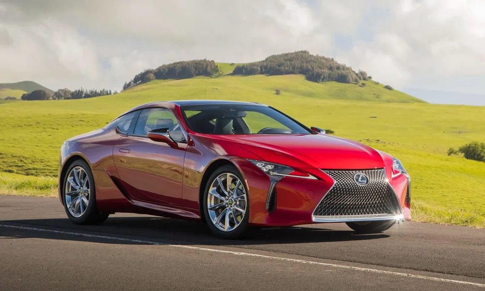 Lexus LC 500 — вид спереди, фото 3