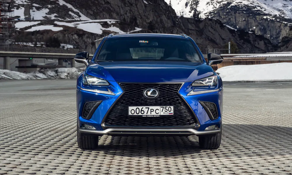 Lexus NX 300 — вид спереди, фото 3