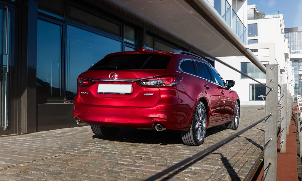 Mazda 6 Wagon — вид сзади, фото 2