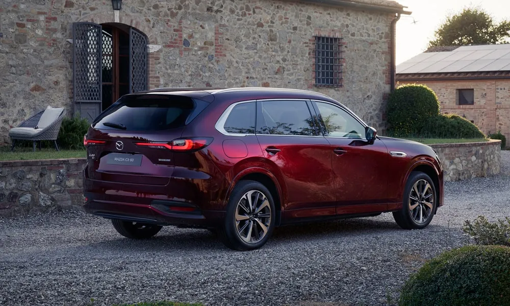 Mazda CX-80 (2024) — вид сзади, фото 3