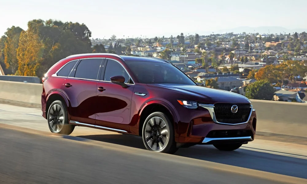 Mazda CX-90 (2024) — вид спереди, фото 2