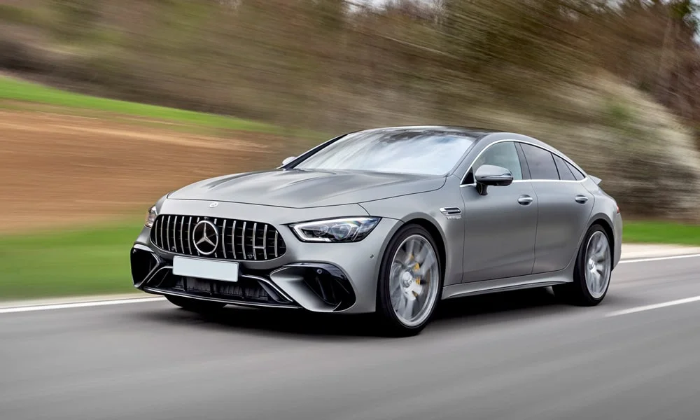 Фото Mercedes-Benz AMG GT — вид спереди, фото 19. Оптика, решётка и бампер — первое впечатление о модели Mercedes-Benz AMG GT — вид спереди, фото 19