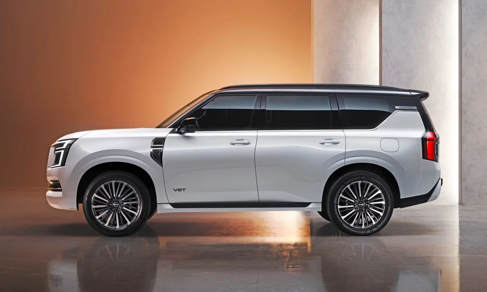 Nissan Patrol (2024) — вид сбоку