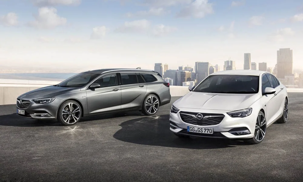 Фото Opel Insignia Grand Sport — вид спереди, фото 9. Оптика, решётка и бампер — первое впечатление о модели Opel Insignia Grand Sport — вид спереди, фото 9