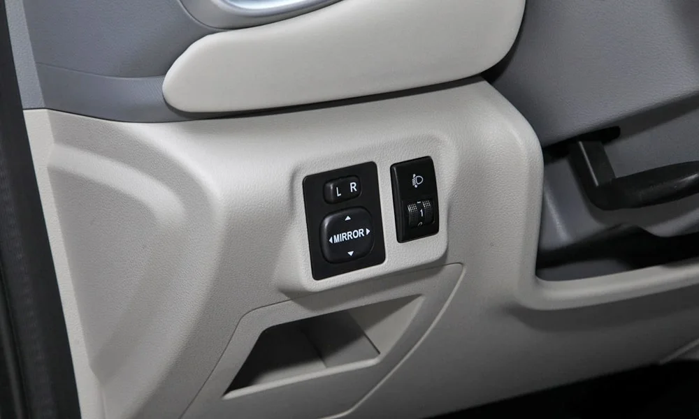 Фото Ora White Cat (2024) — кнопки управления, фото 2. Кнопки и переключатели: физическое управление частыми функциями. Подсветка символов ночью — деталь, которую замечаешь каждый вечер Ora White Cat (2024) — кнопки управления, фото 2