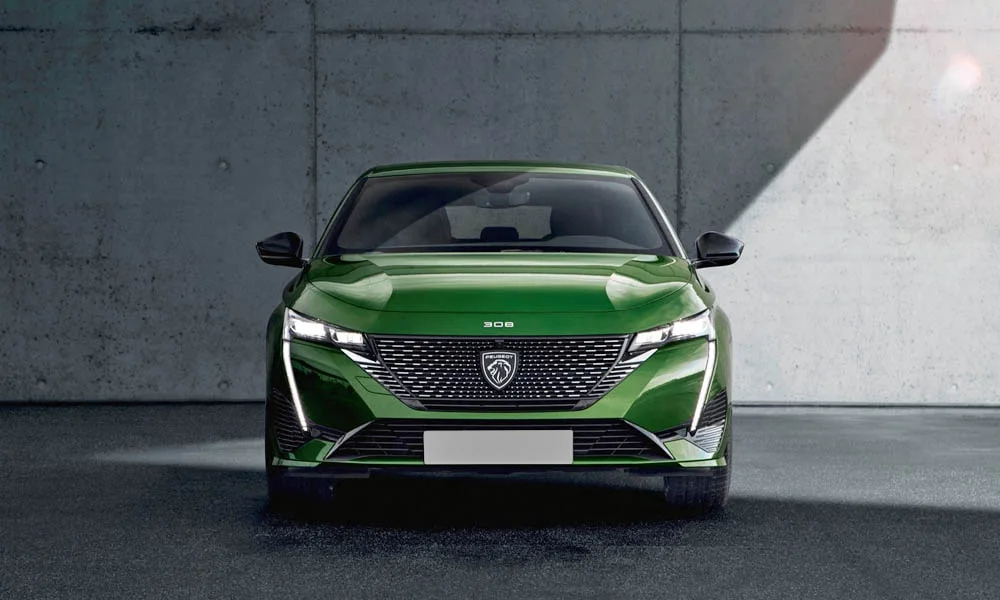 Peugeot 308 — вид спереди, фото 2