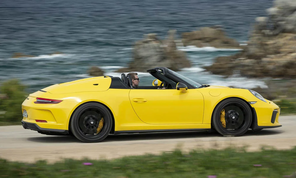 Porsche 911 Speedster — вид сбоку