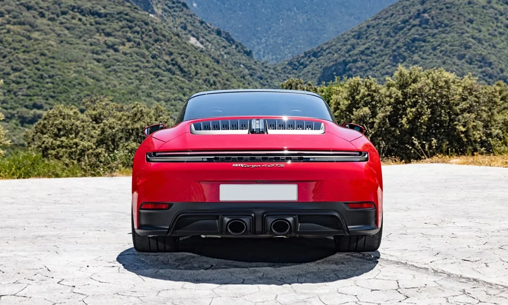 Porsche 911 Targa — вид сзади, фото 2