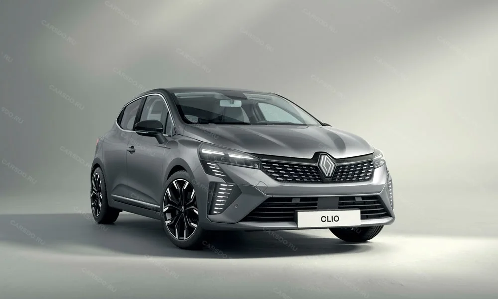 Фото Renault Clio RS — вид спереди, фото 10. Оптика, решётка и бампер — первое впечатление о модели. Дневные ходовые огни включаются автоматически с запуском Renault Clio RS — вид спереди, фото 10