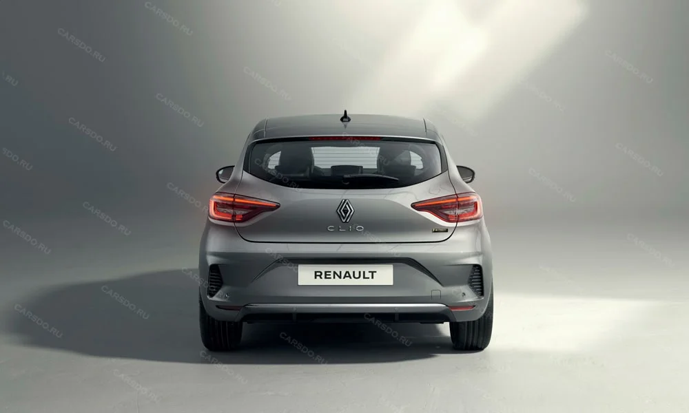 Фото Renault Clio RS — вид сзади, фото 6. Графика фонарей, бампер и оформление пятой двери. Насадки выхлопа или их имитация внизу бампера различают версии Renault Clio RS — вид сзади, фото 6