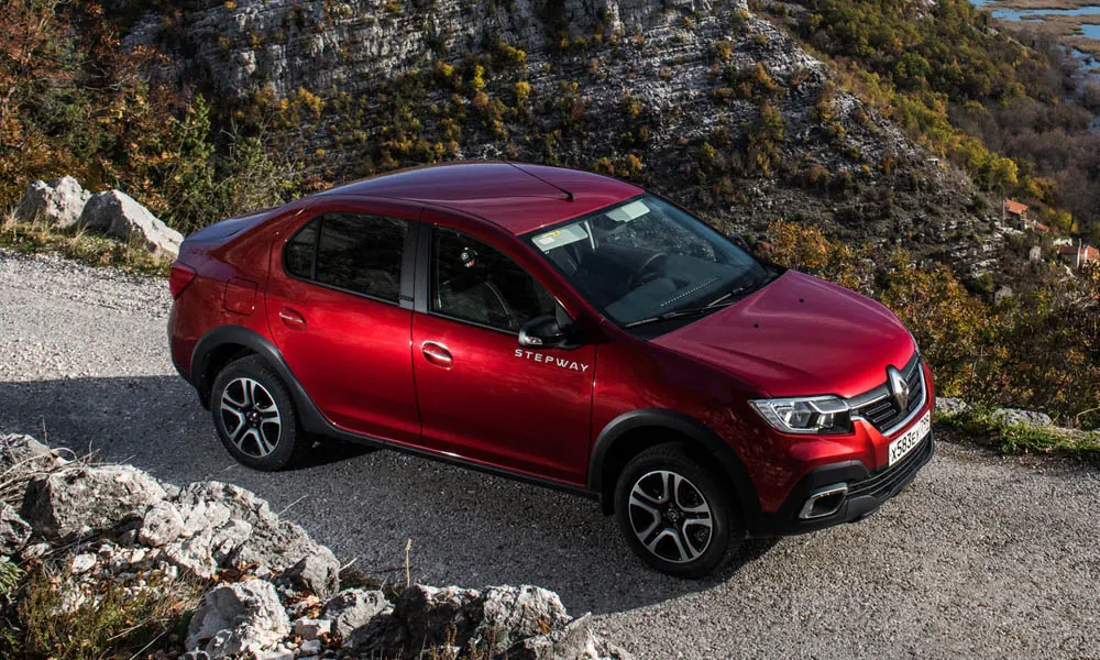 Renault Logan Stepway — вид спереди, фото 3