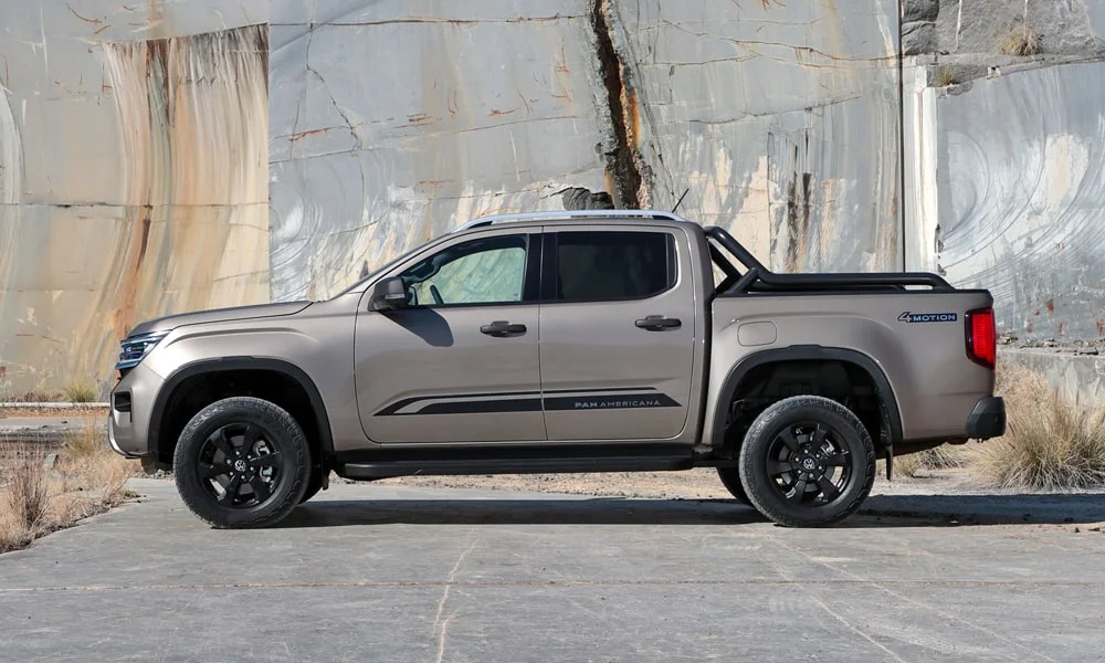 Volkswagen Amarok — вид сбоку