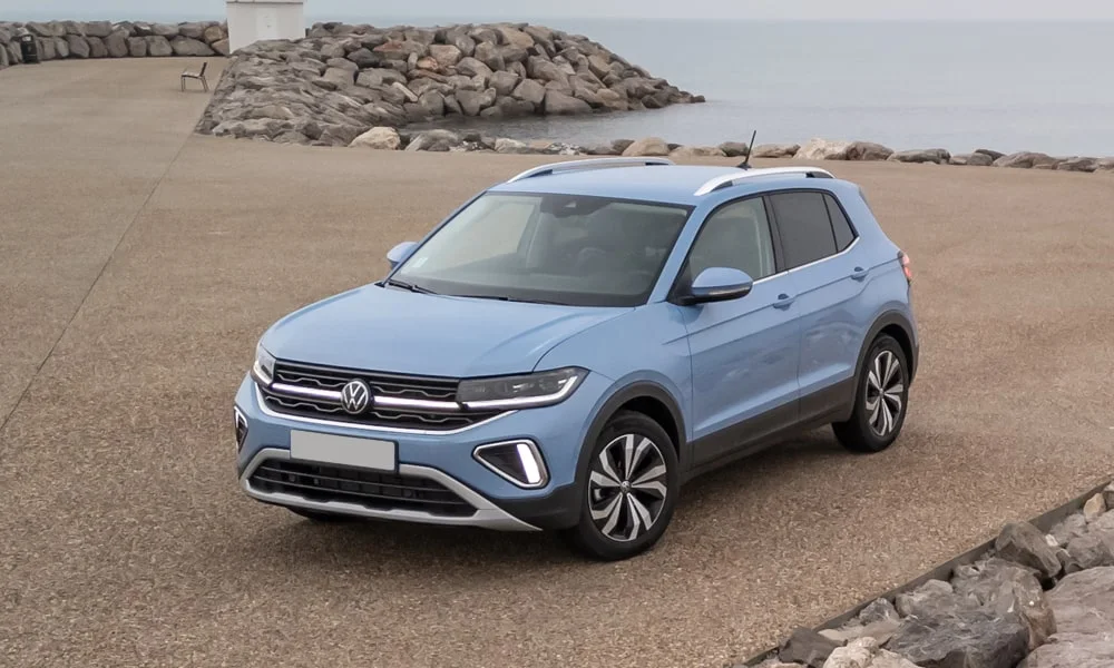 Volkswagen T-Cross — вид спереди, фото 3