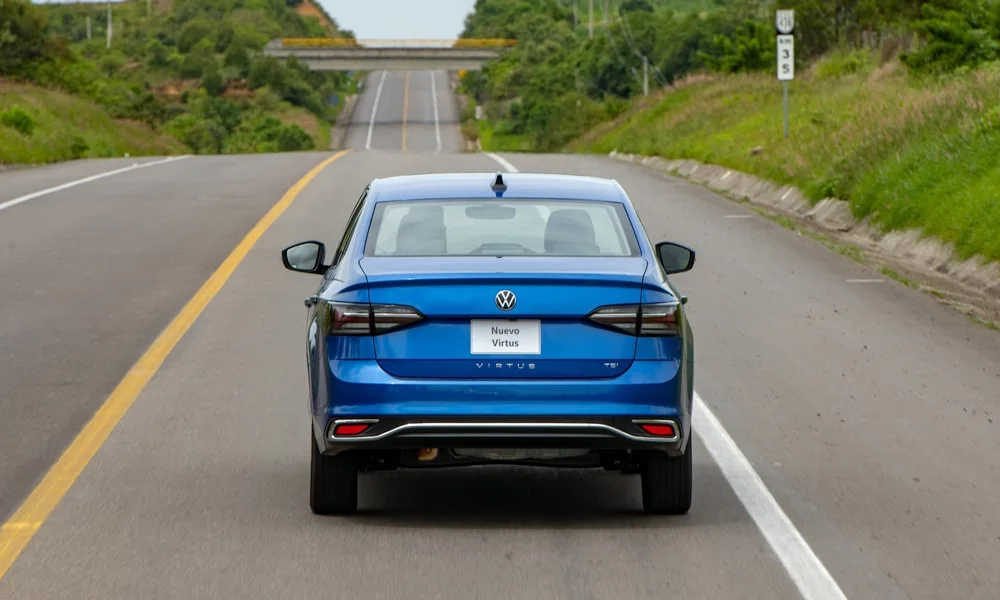 Volkswagen Virtus (2024) — вид сзади, фото 3