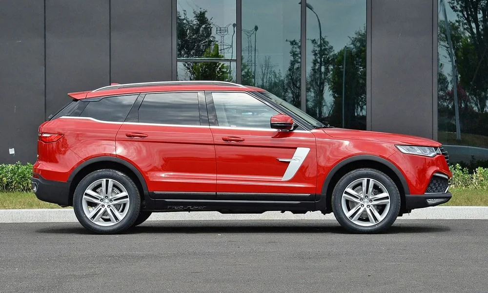 Zotye T600 (2024) — вид сбоку, фото 2